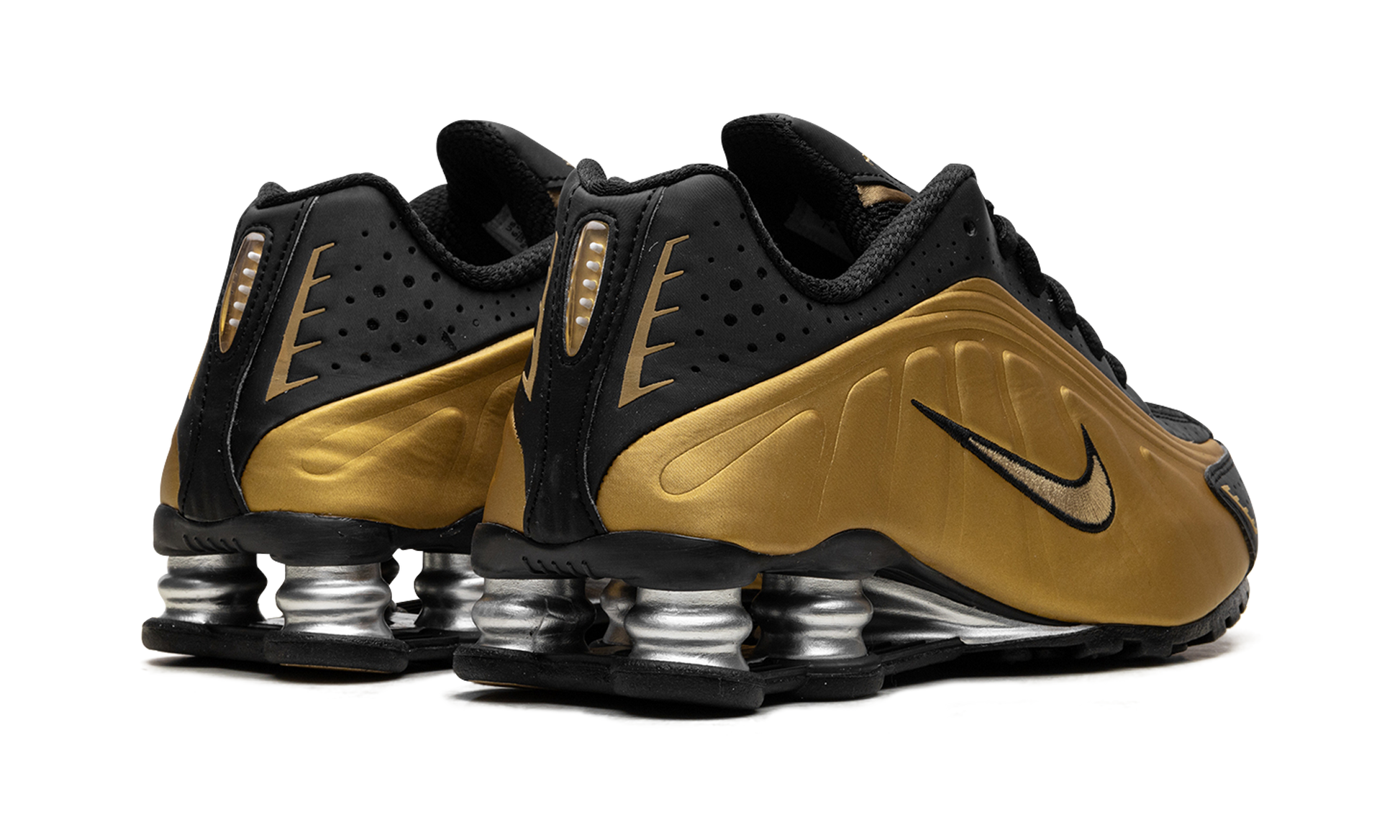 Shox R4 Wmns "black / Metallic Gold" - 3