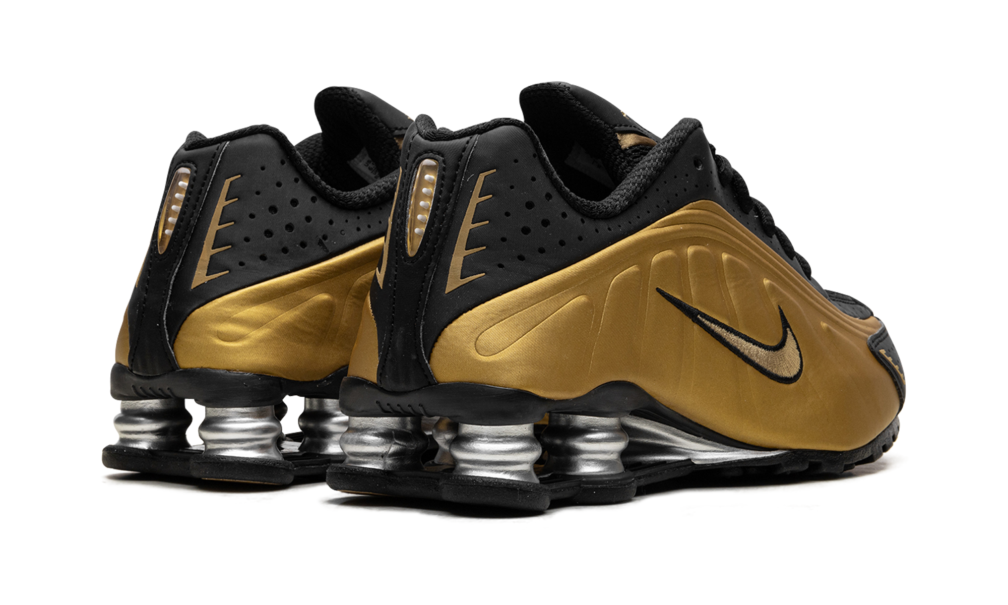 Shox R4 Wmns "black / Metallic Gold" - 3