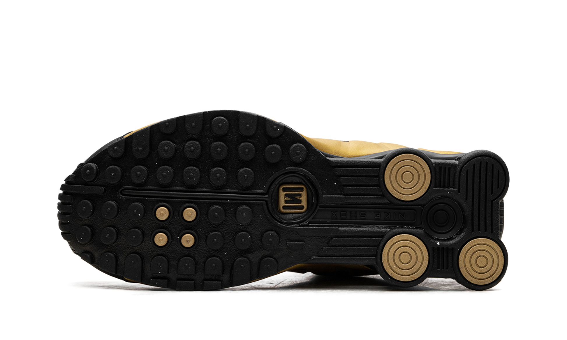 Shox R4 Wmns "black / Metallic Gold" - 5