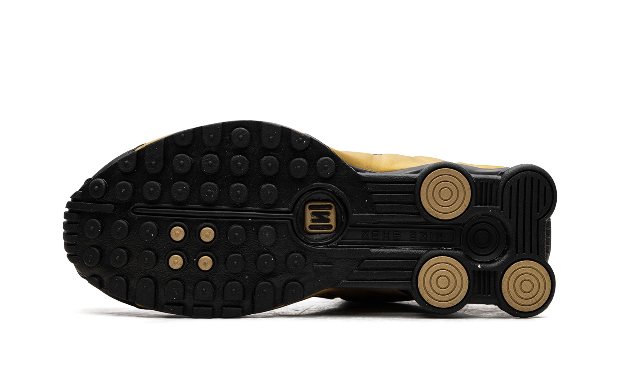Shox R4 Wmns "black / Metallic Gold" - 5