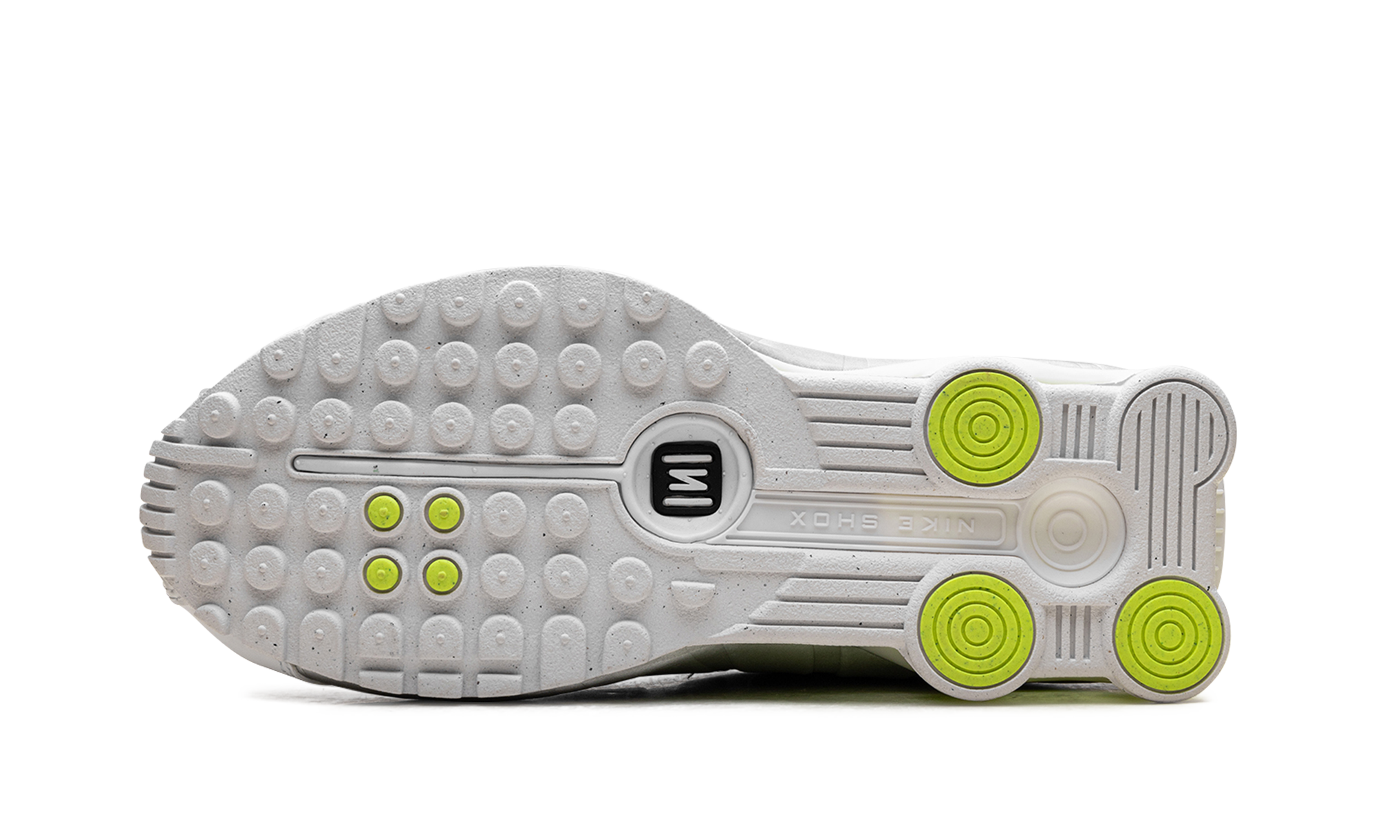 Shox R4 Wmns "white Metallic Silver Volt" - 5