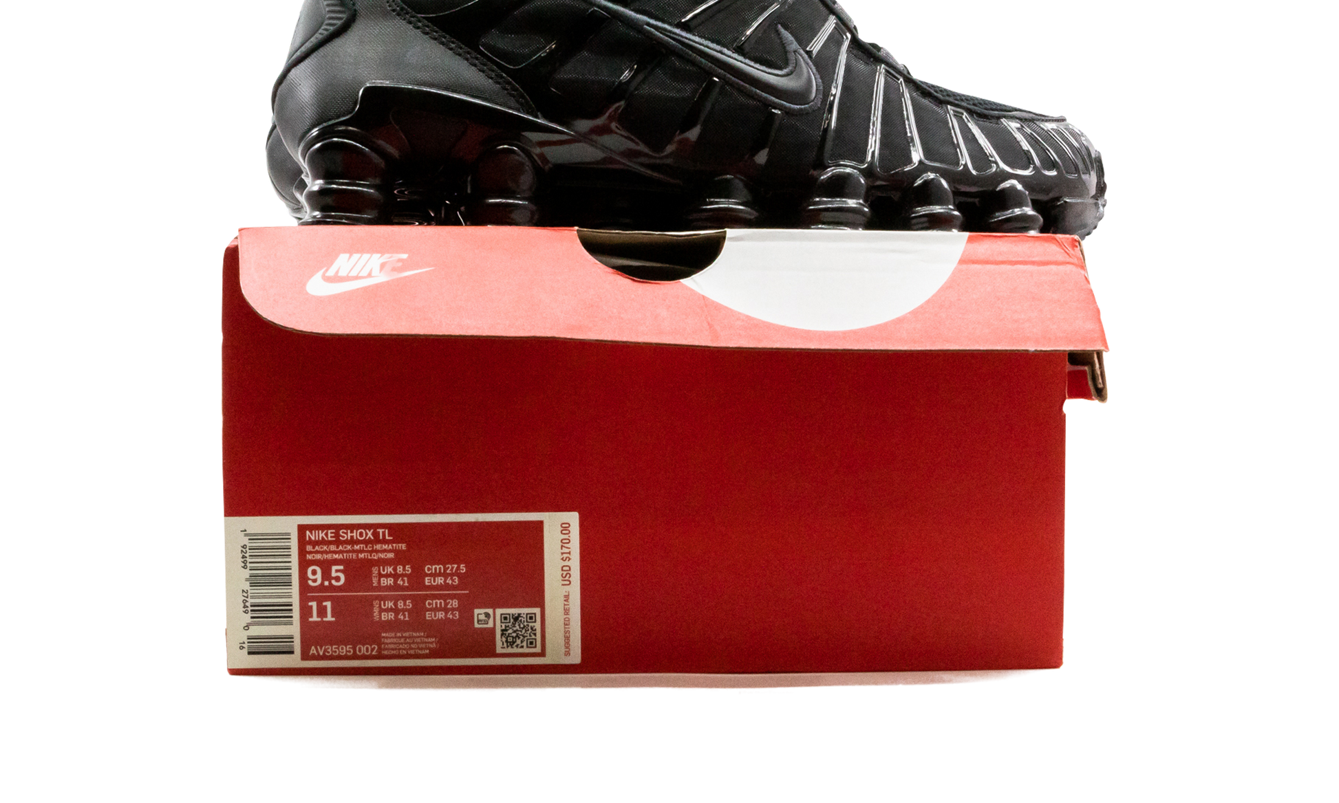 Shox Tl "black / Metallic Hematite" - 8