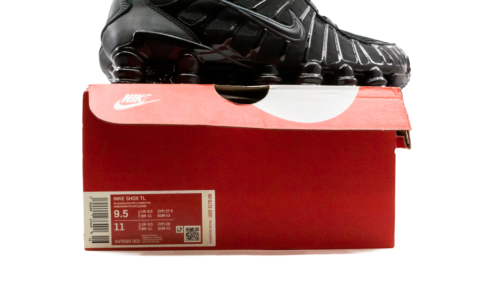 Shox Tl "black / Metallic Hematite" - 8
