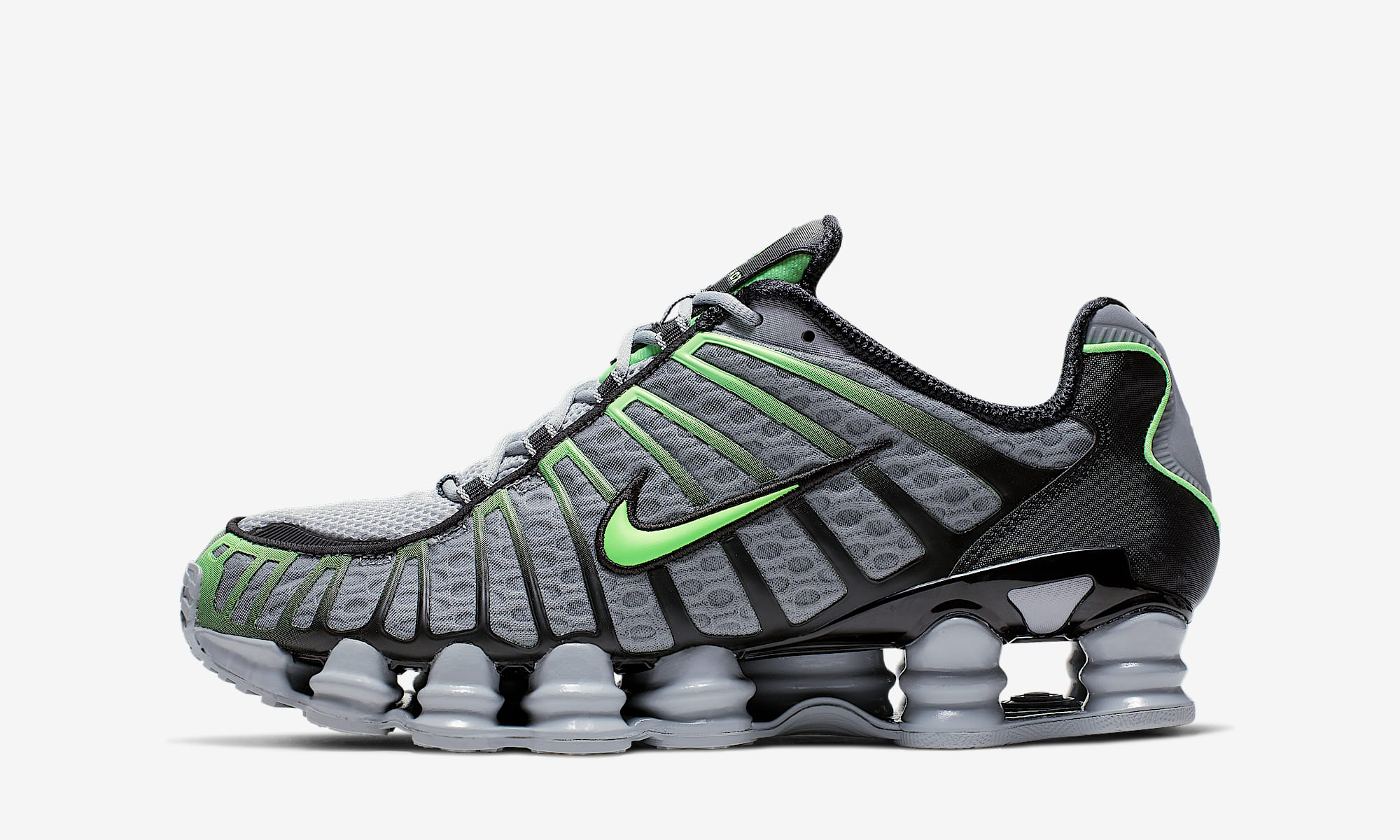 Shox Tl "wolf Grey Lime Blast" - 1