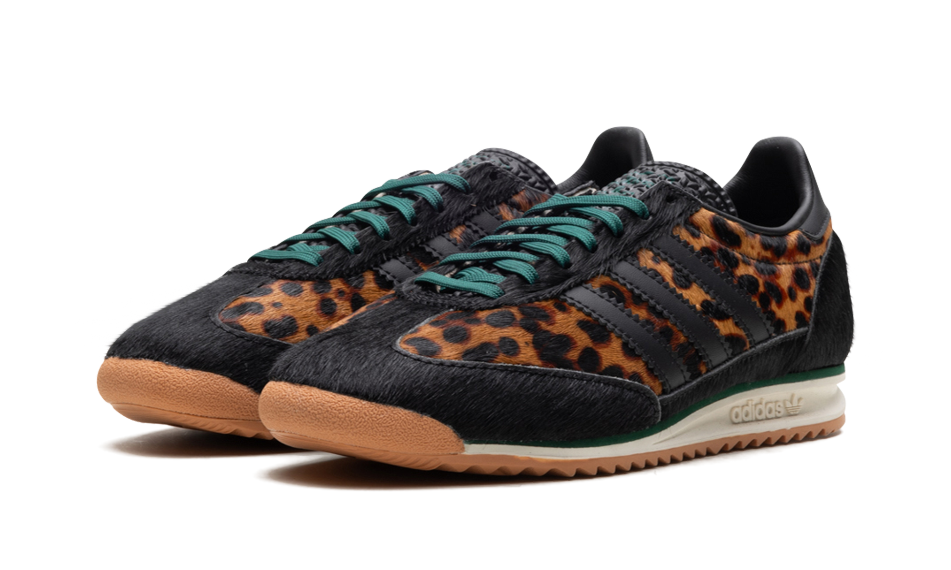 Sl 72 Og Wmns "leopard Print Collegiate Green" - 2