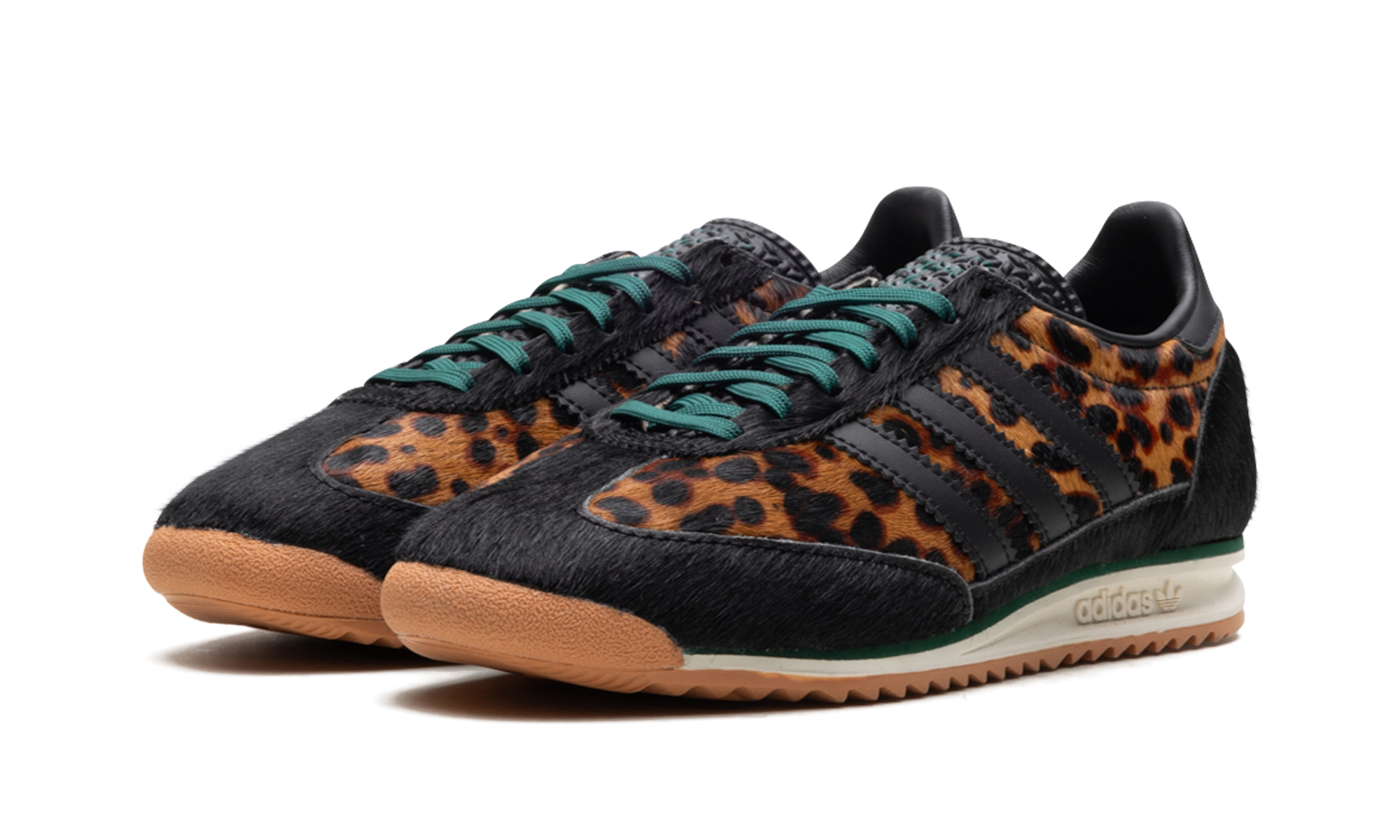 Sl 72 Og Wmns "leopard Print Collegiate Green" - 2