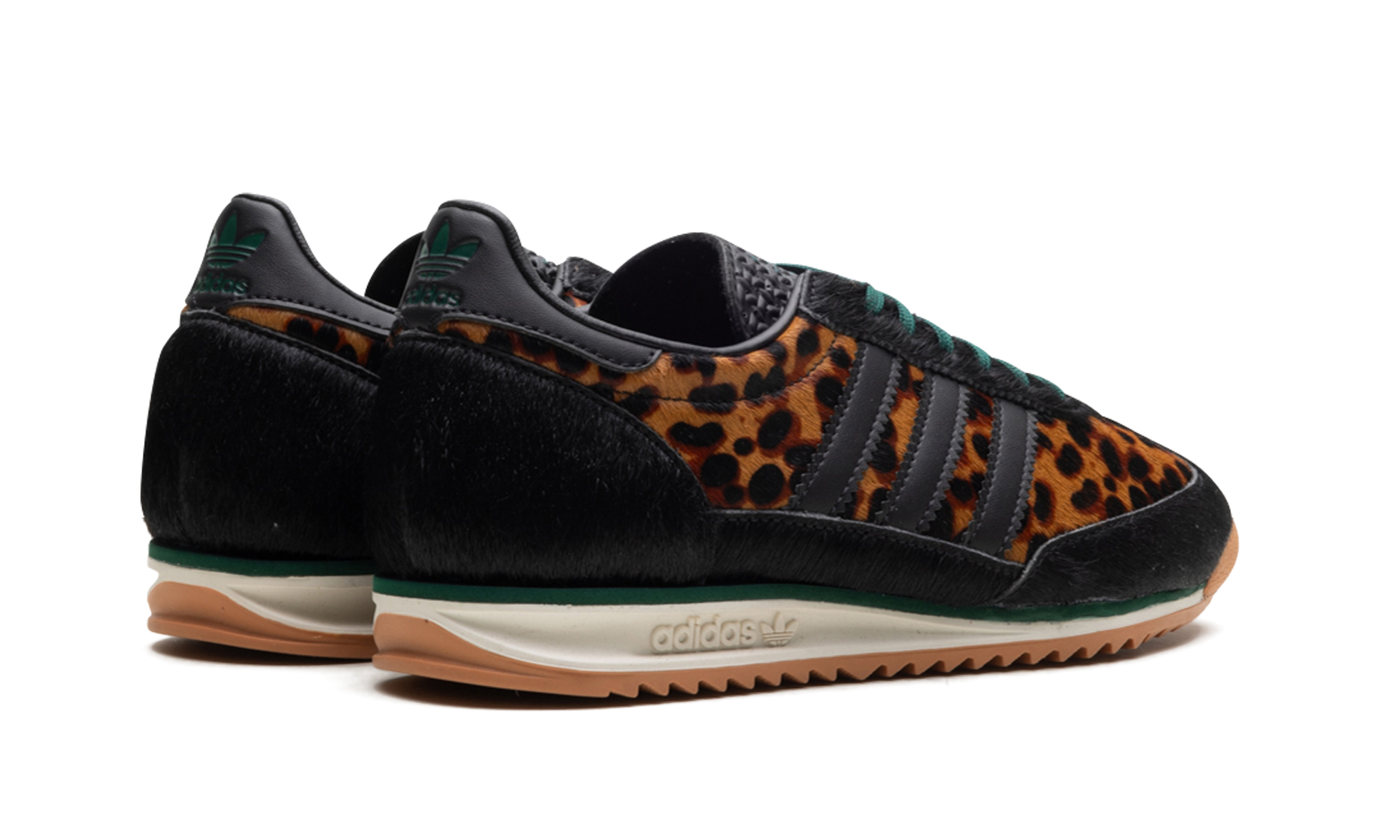 Sl 72 Og Wmns "leopard Print Collegiate Green" - 3