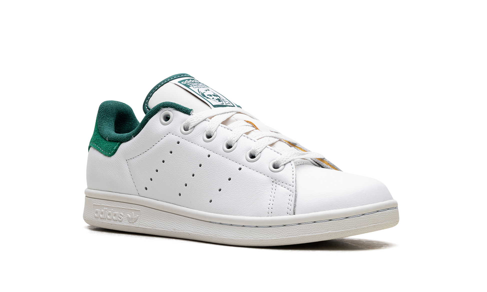 Stan Smith "white Green Suede Heel" - 7