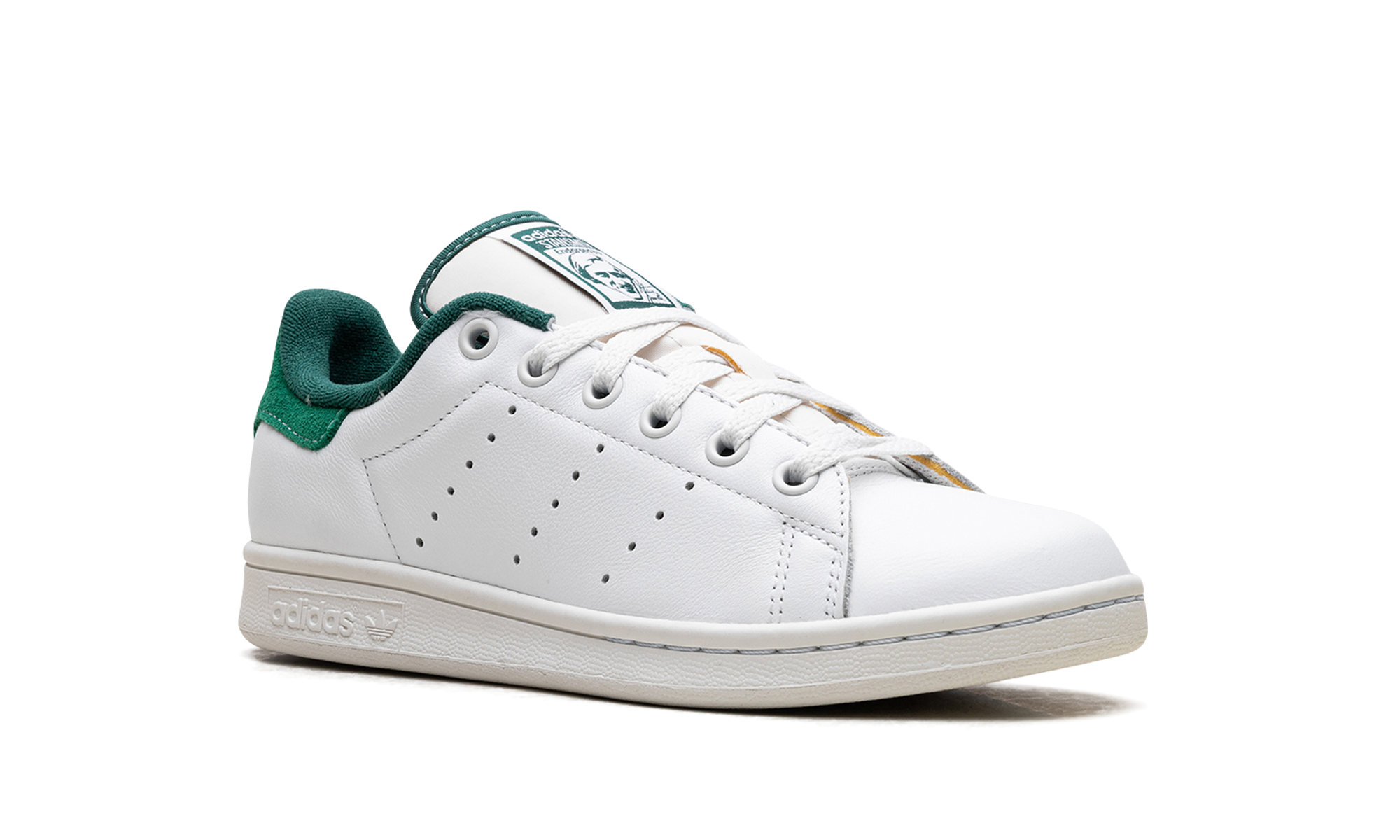Stan Smith "white Green Suede Heel" - 7