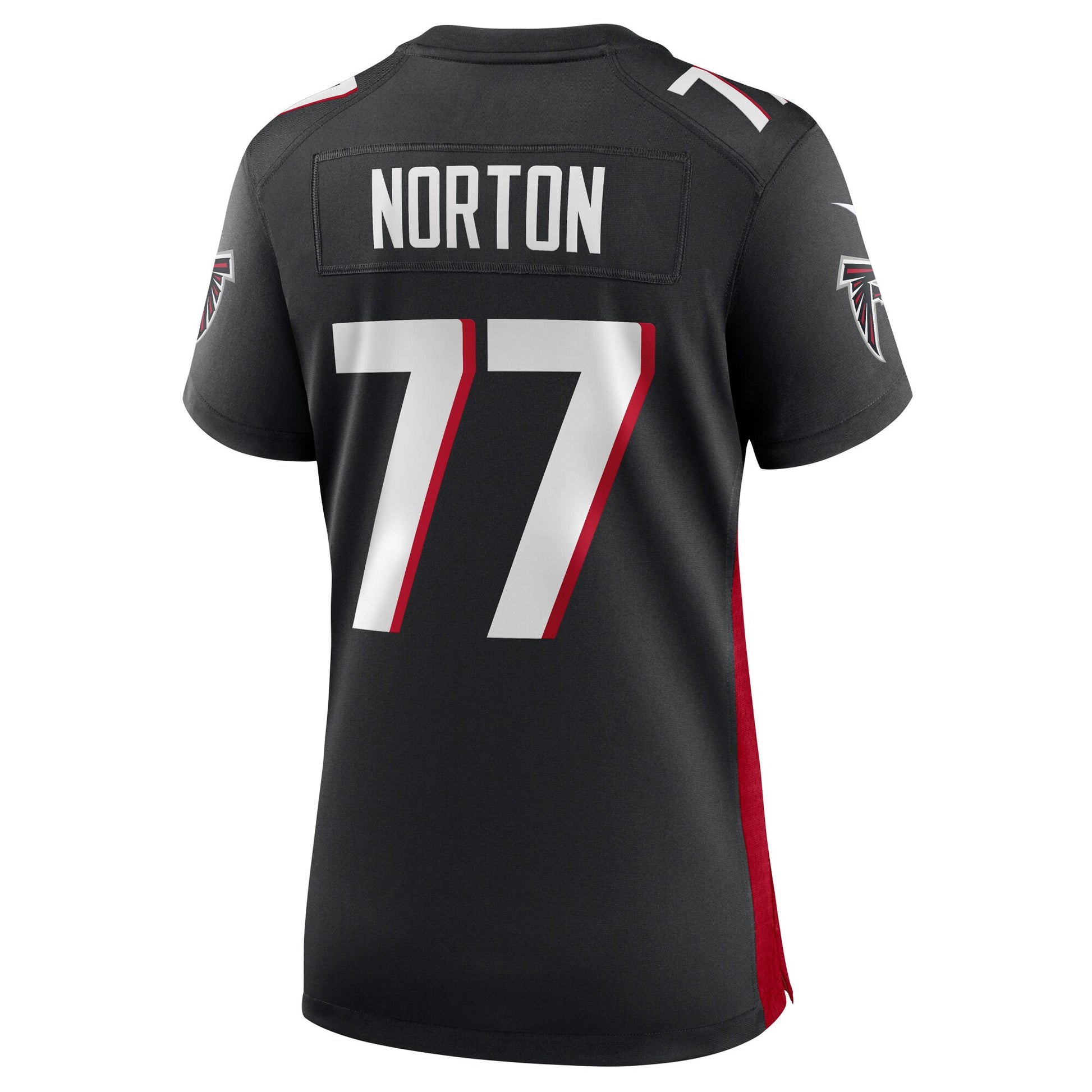 Storm Norton Atlanta Falcons Nike Women's  Game Jersey -  Black
