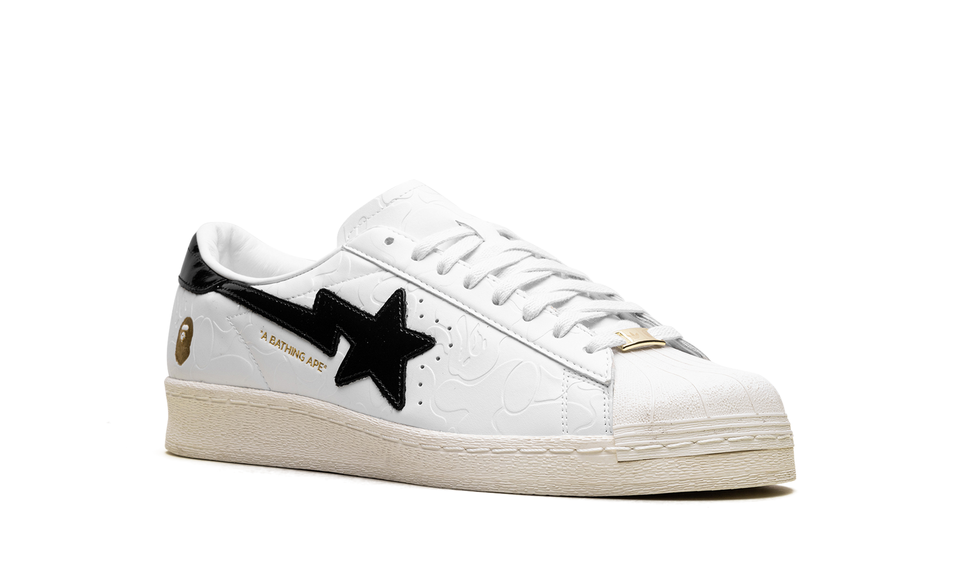 Superstar Vintage "a Bathing Ape - White Black" - 7