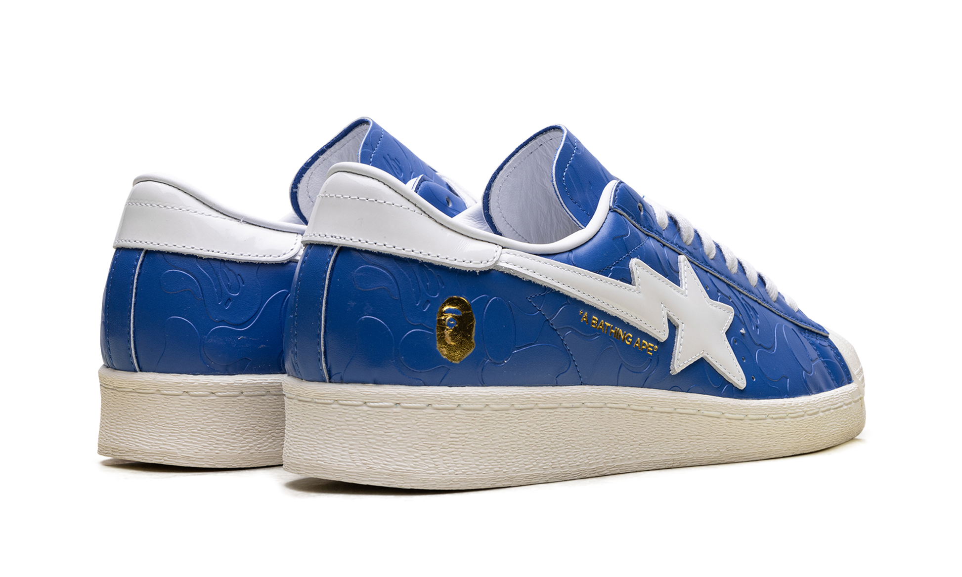 Superstar Vintage "bape Blue White" - 3