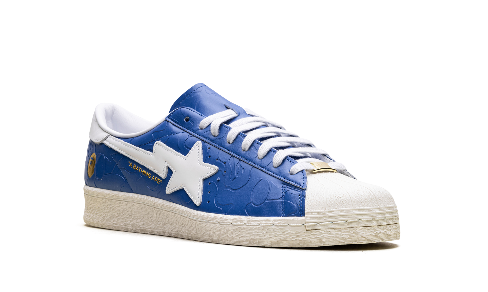Superstar Vintage "bape Blue White" - 7