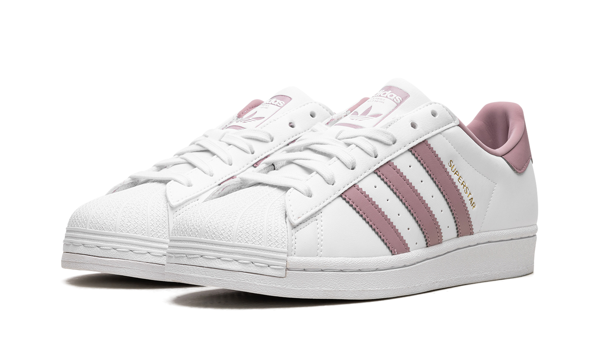 Superstar Wmns "white / Magic Mauve" - 2