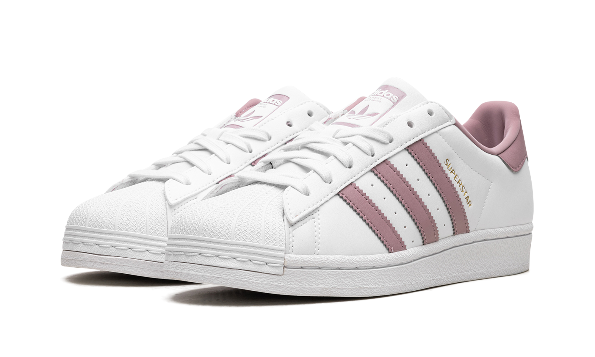 Superstar Wmns "white / Magic Mauve" - 2