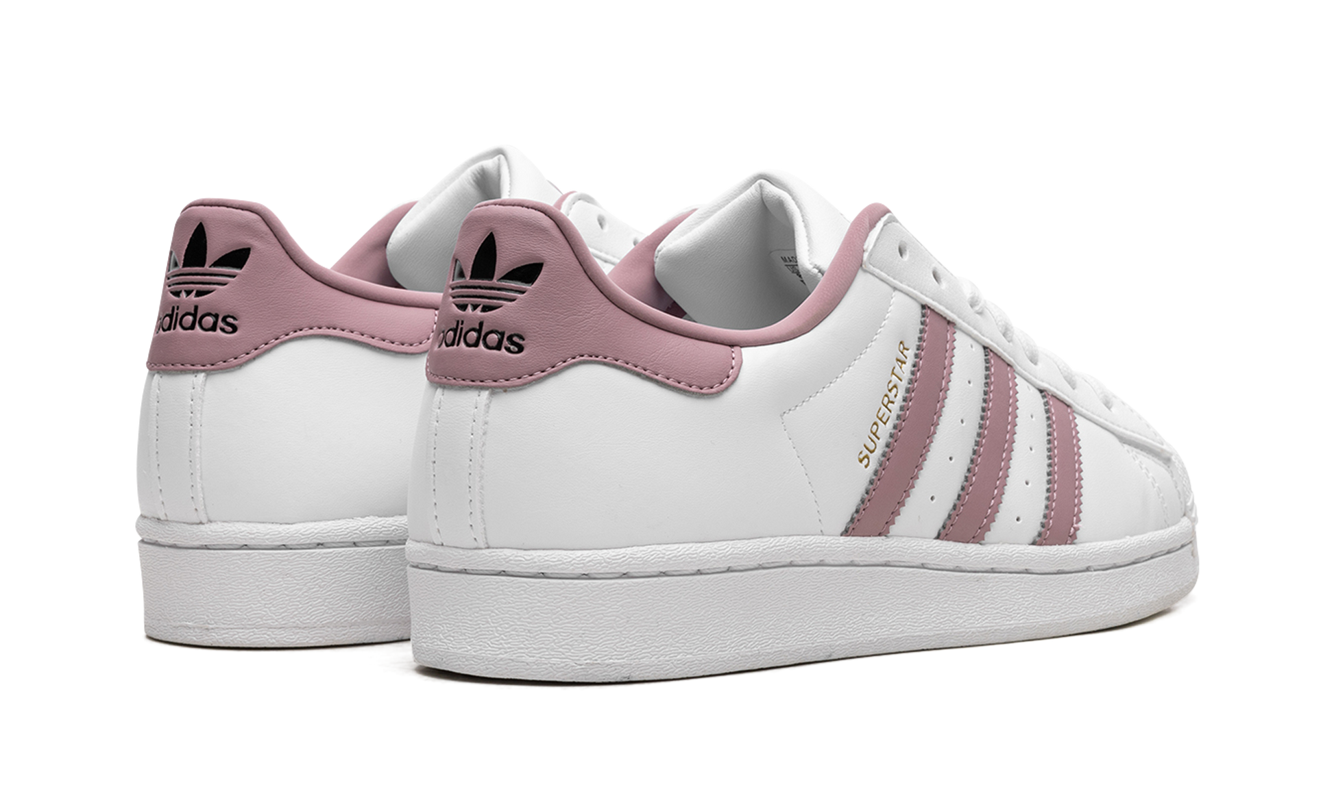 Superstar Wmns "white / Magic Mauve" - 3