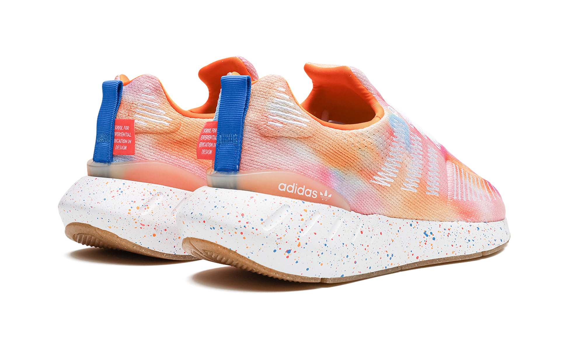 Swift Run 22w G20 Cm 201 Wmns "orange Rush Speckled" - 3