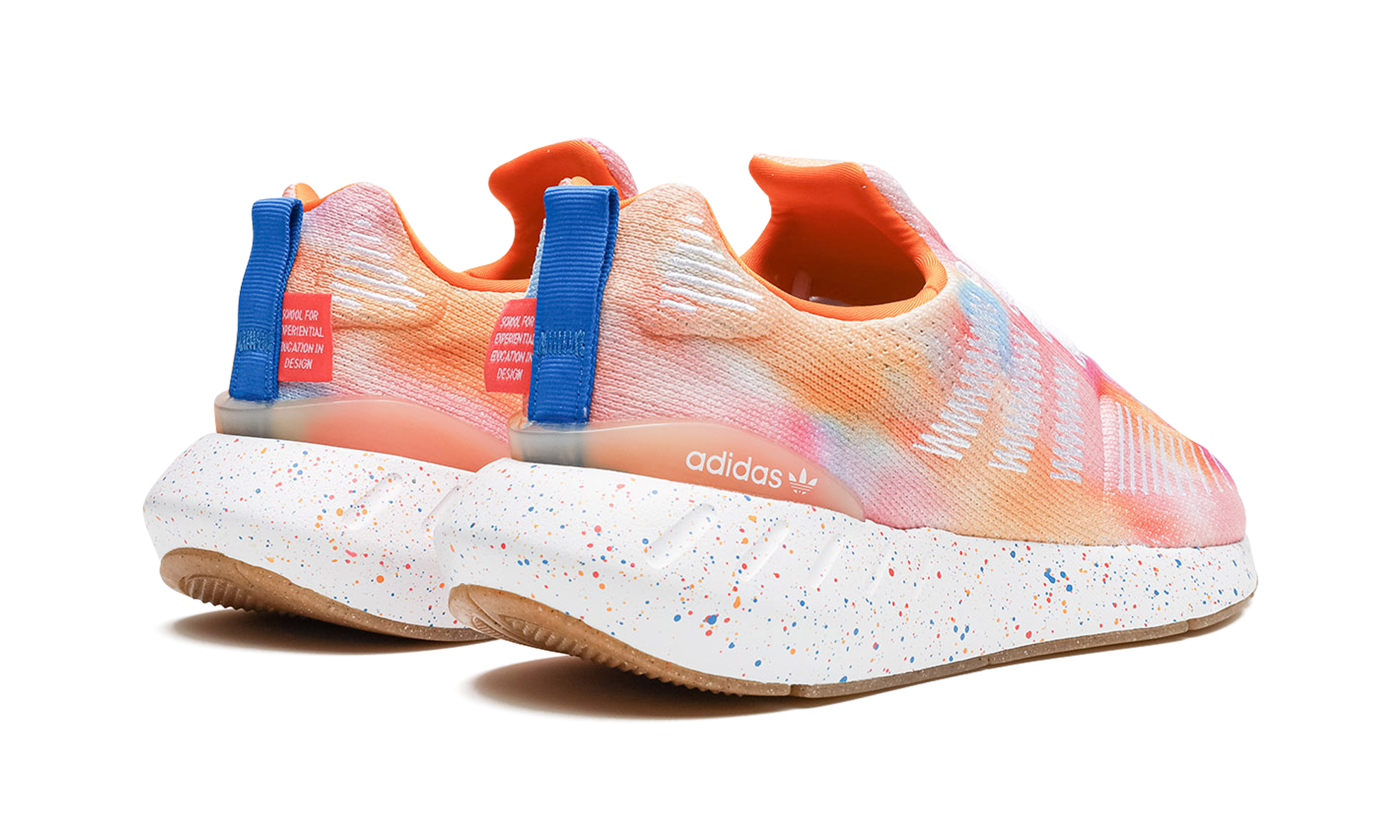 Swift Run 22w G20 Cm 201 Wmns "orange Rush Speckled" - 3