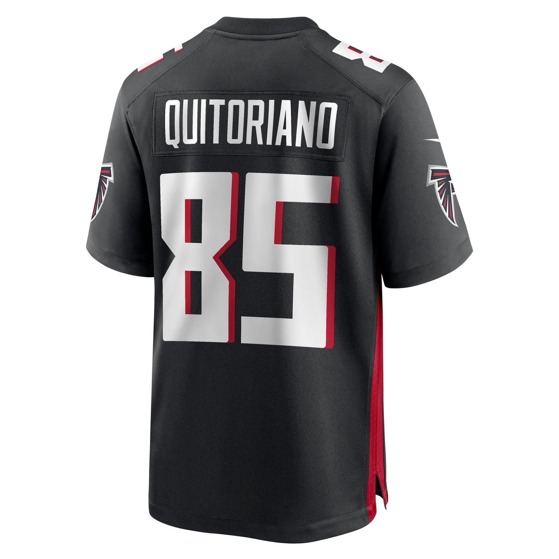 Teagan Quitoriano Atlanta Falcons Nike Team Game Jersey -  Black