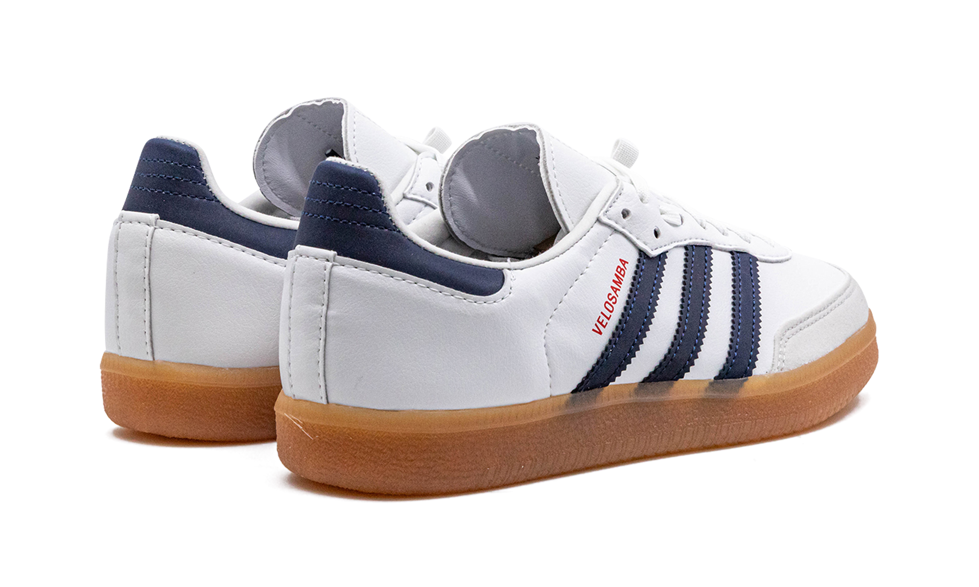 The Velosamba Vegan "white Team Navy Blue" - 3