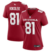 Travis Vokolek Arizona Cardinals Nike Women's  Game Jersey -  Cardinal