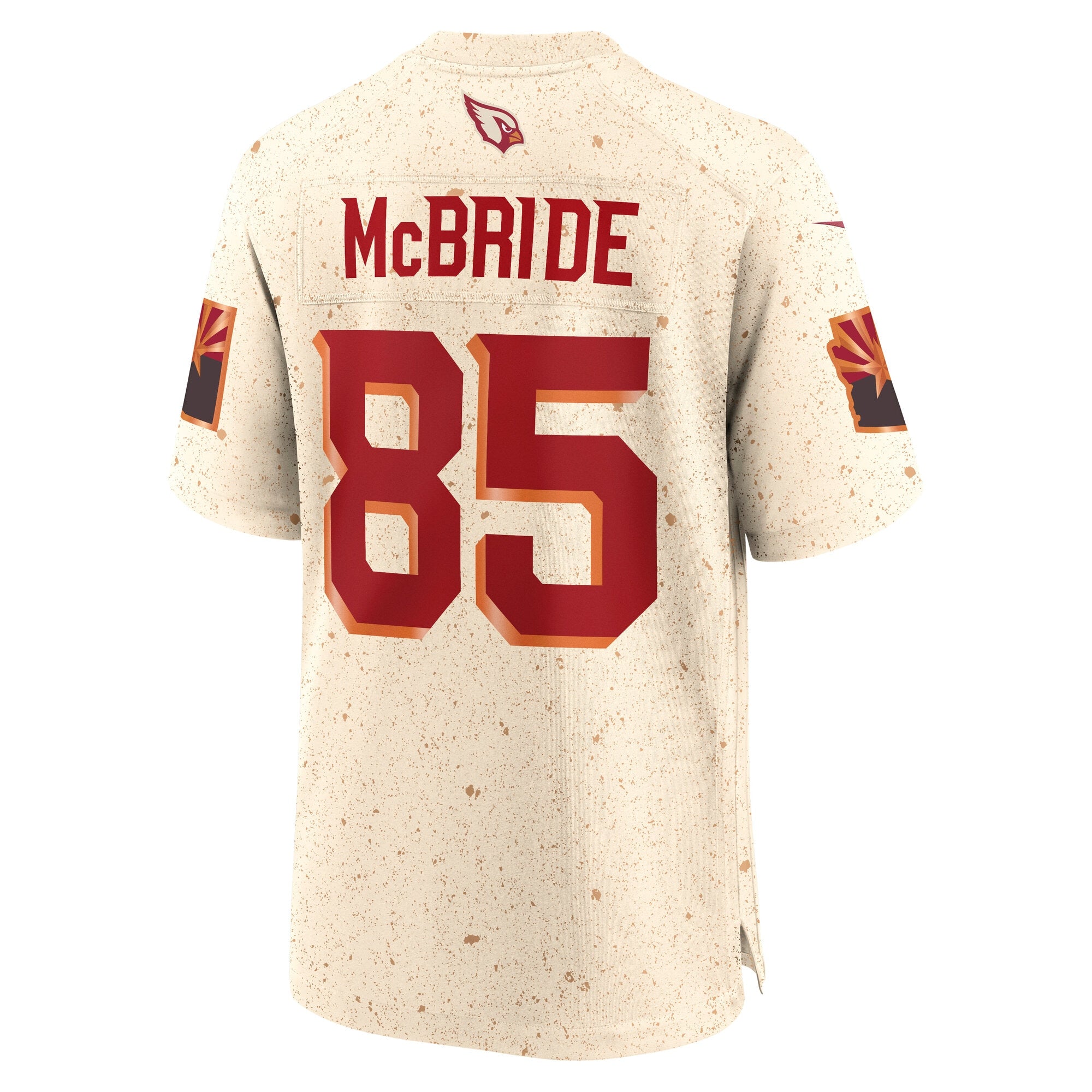Trey McBride Arizona Cardinals Nike 2025 Rivalries Collection Game Jersey - Natural