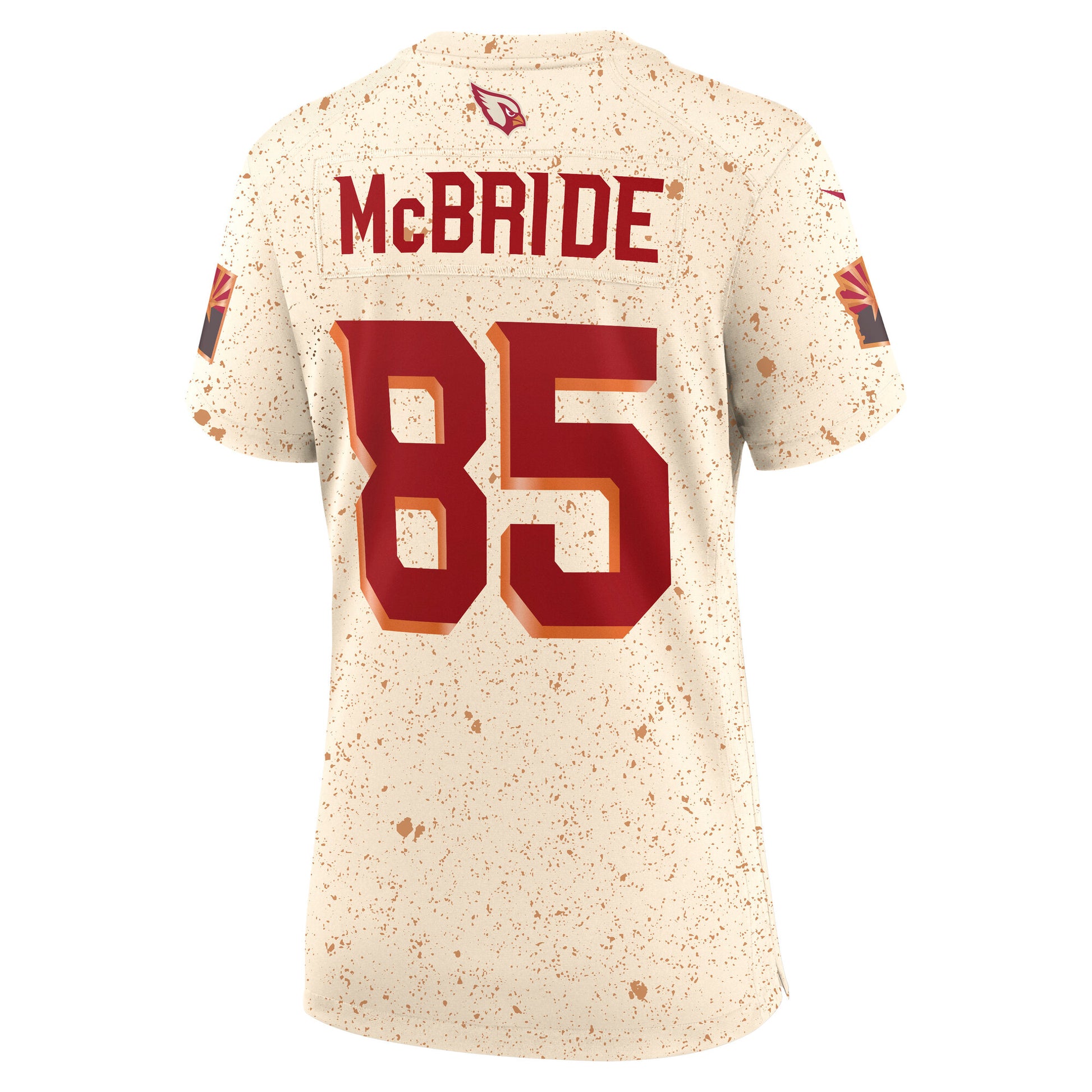 Trey McBride Arizona Cardinals Nike Women's 2025 Rivalries Collection Game Jersey - Natural
