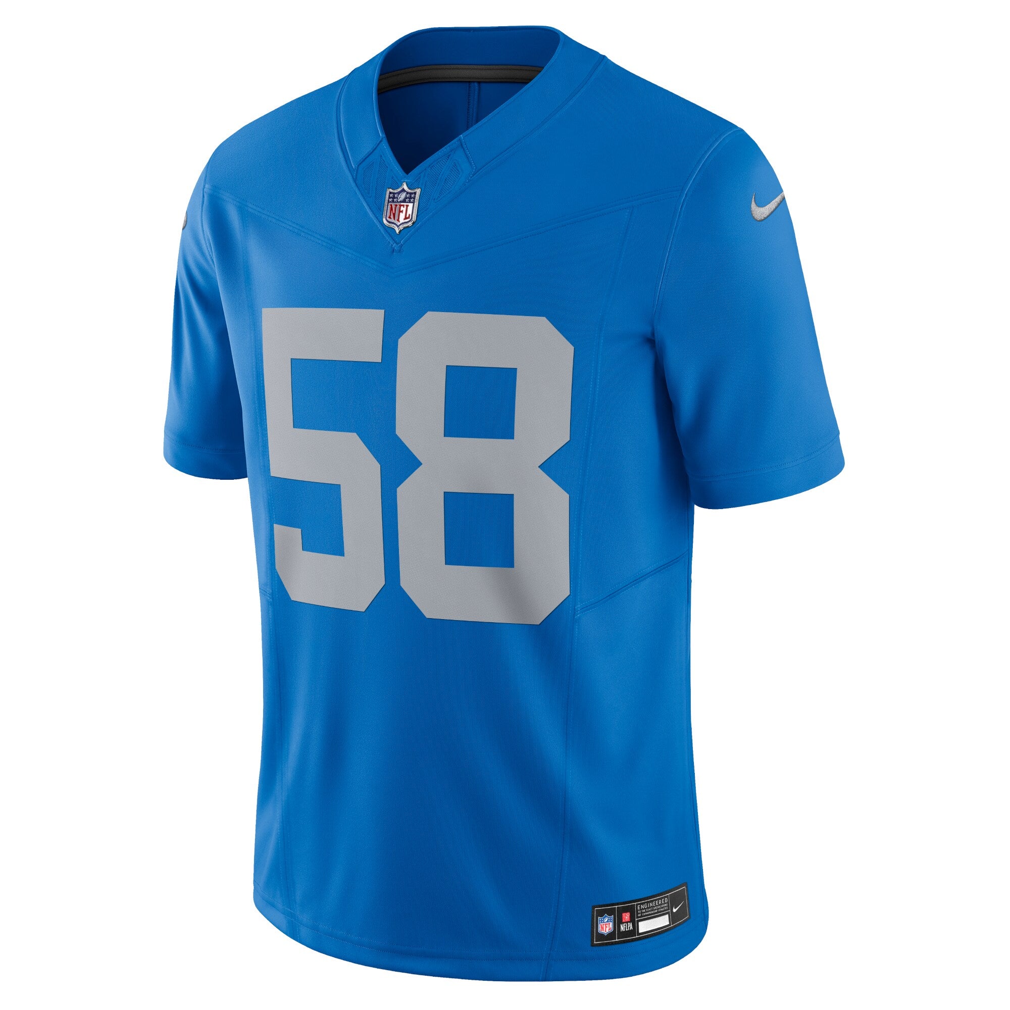 Penei Sewell Detroit Lions Nike Vapor F.U.S.E. Alternate Limited Jersey - Blue
