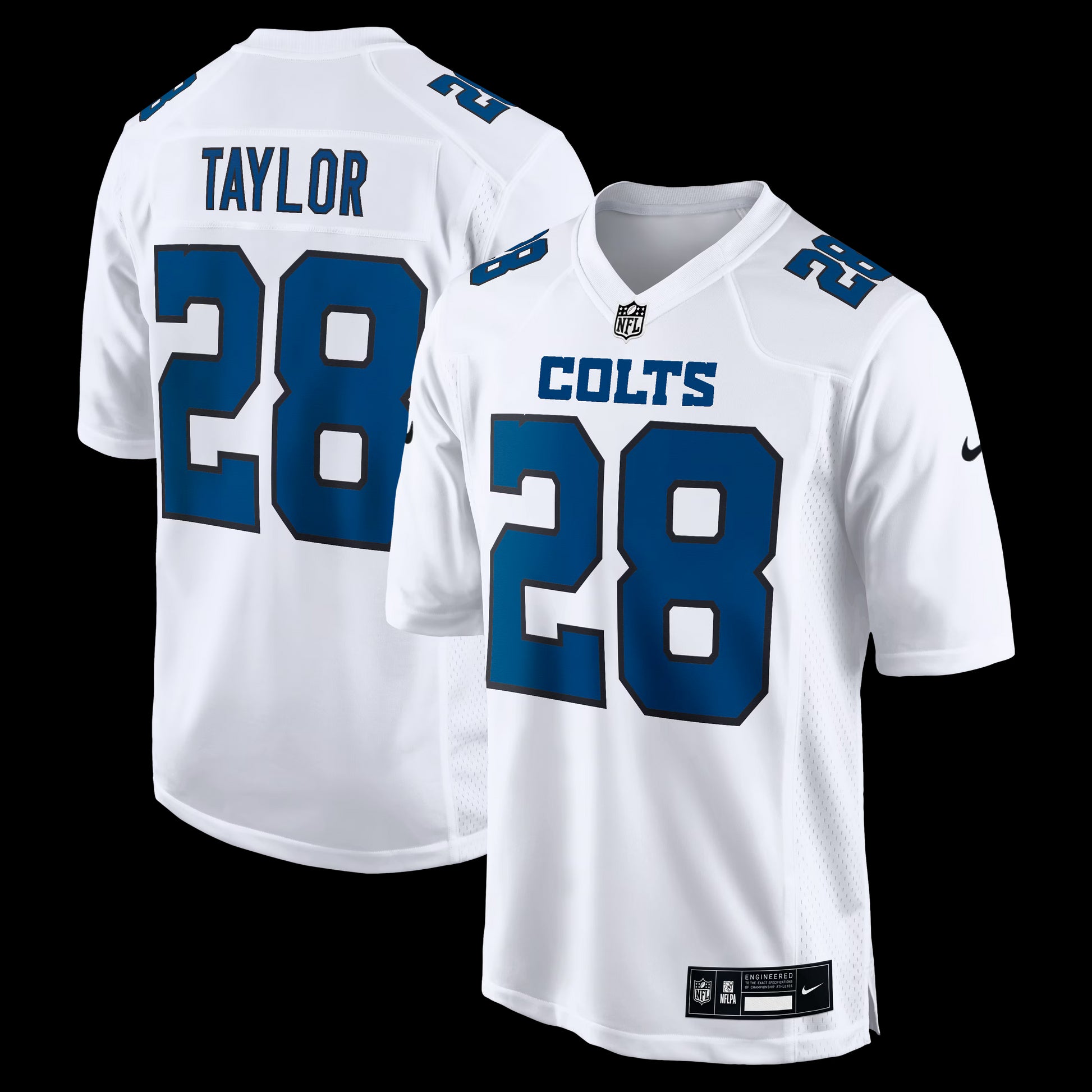 Jonathan Taylor Indianapolis Colts Nike Fashion Game Jersey - Tundra White