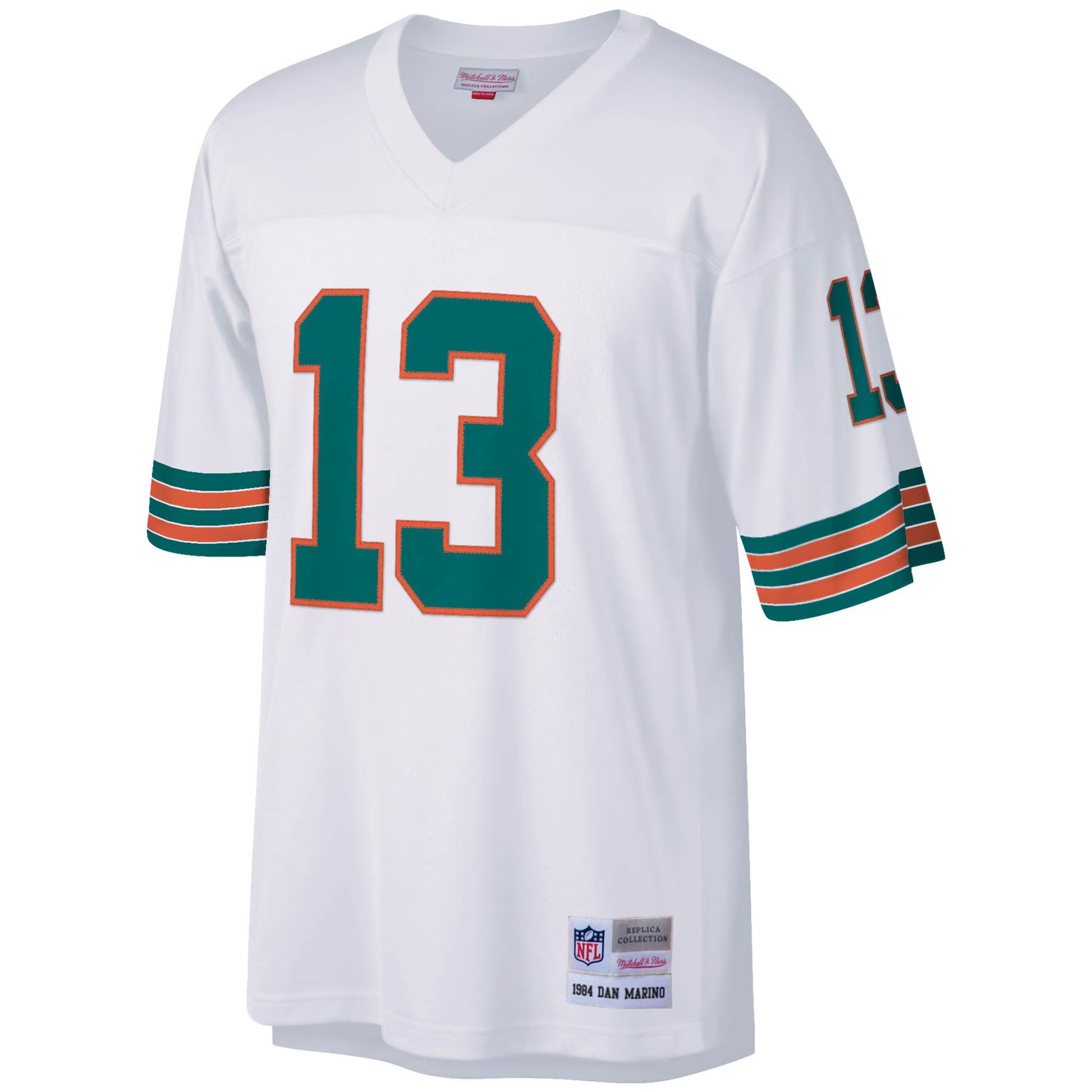 Dan Marino Miami Dolphins Mitchell &amp; Ness Big &amp; Tall 1984 Retired Player Replica Jersey - White
