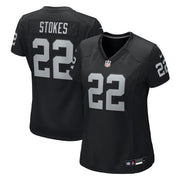Eric Stokes Las Vegas Raiders Nike Women's Team Game Jersey -  Black