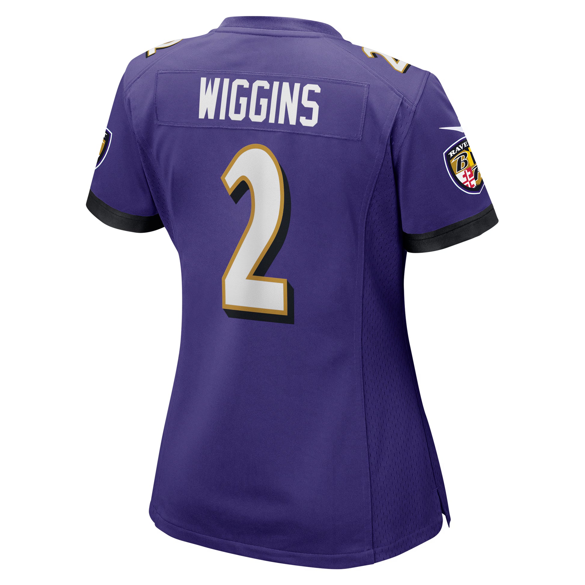 Nate Wiggins Baltimore Ravens Nike Women's  Game Jersey -  Purple