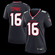 Quintez Cephus Houston Texans Nike Women's Team Game Jersey -  Navy