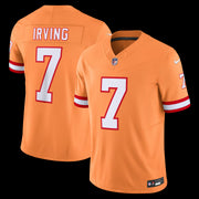 Bucky Irving Tampa Bay Buccaneers Nike Alternate 2 Throwback Vapor F.U.S.E. Limited Jersey - Orange