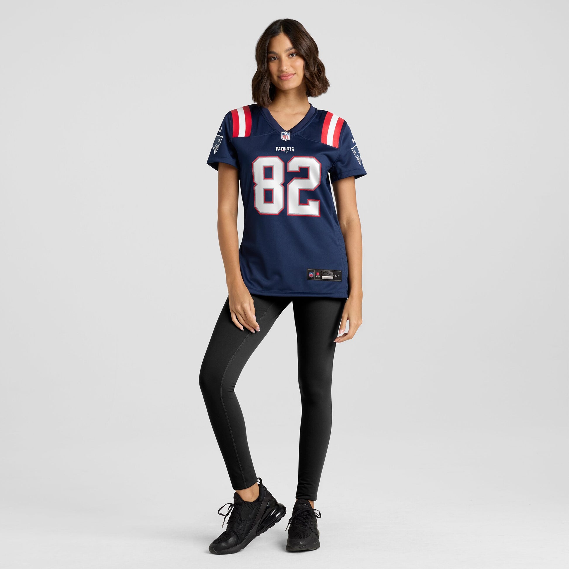 Tre Nixon New England Patriots Nike Women's Game Jersey - Navy