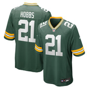 Nate Hobbs Green Bay Packers Nike Team Game Jersey -  Green