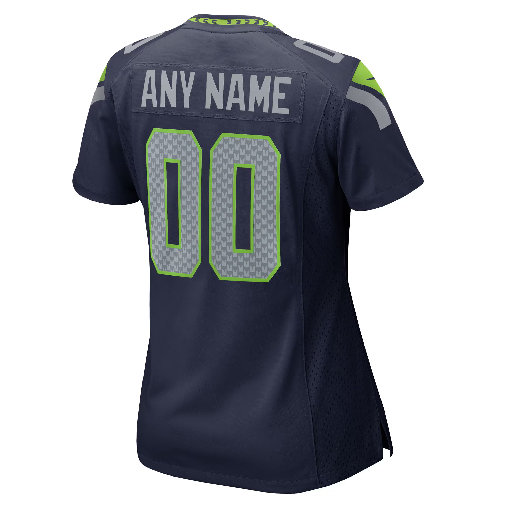 Seattle Seahawks Nike Women's 50th Season Team Custom Game Jersey - College Navy