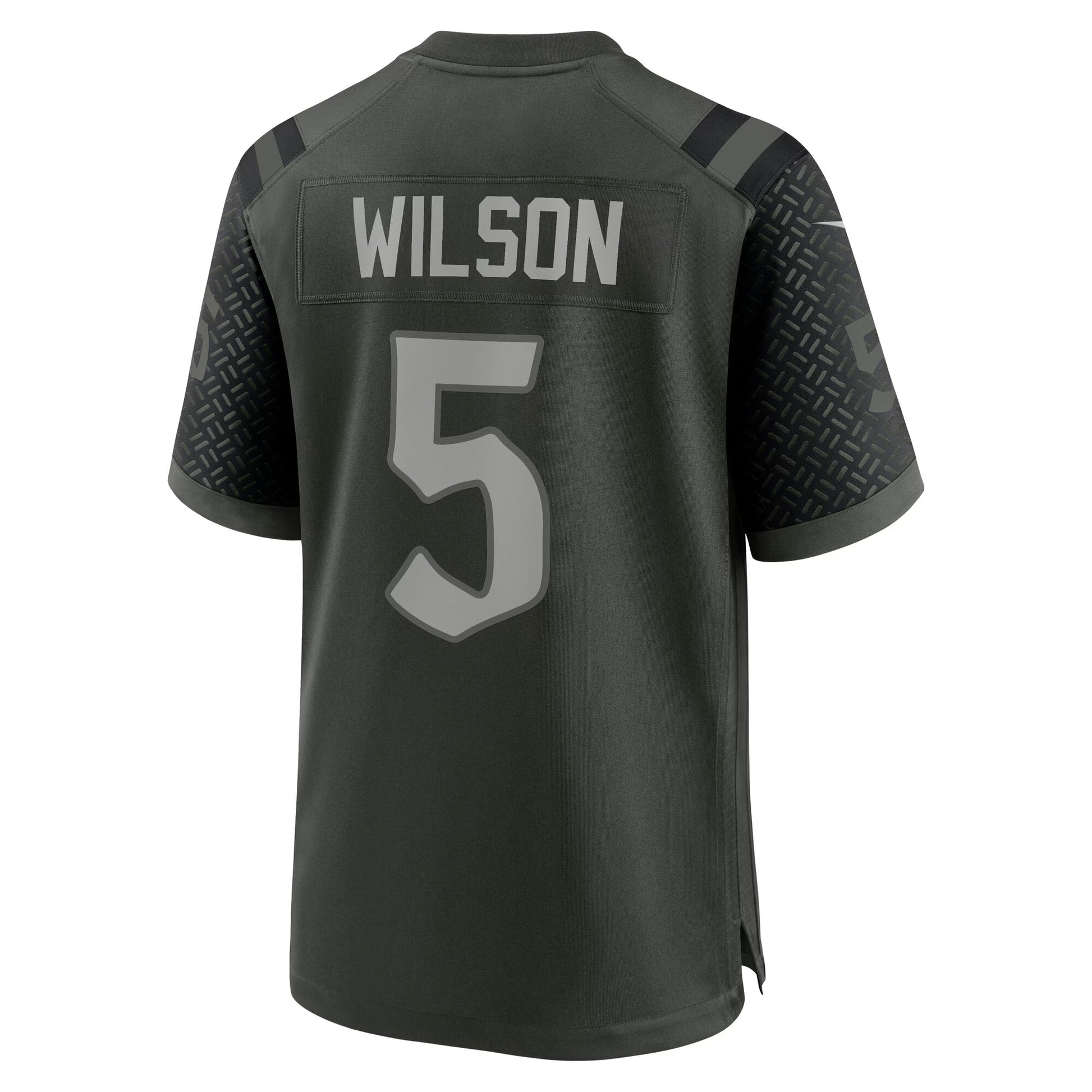 Garrett Wilson New York Jets Nike 2025 Rivalries Collection Game Jersey - Gotham Green