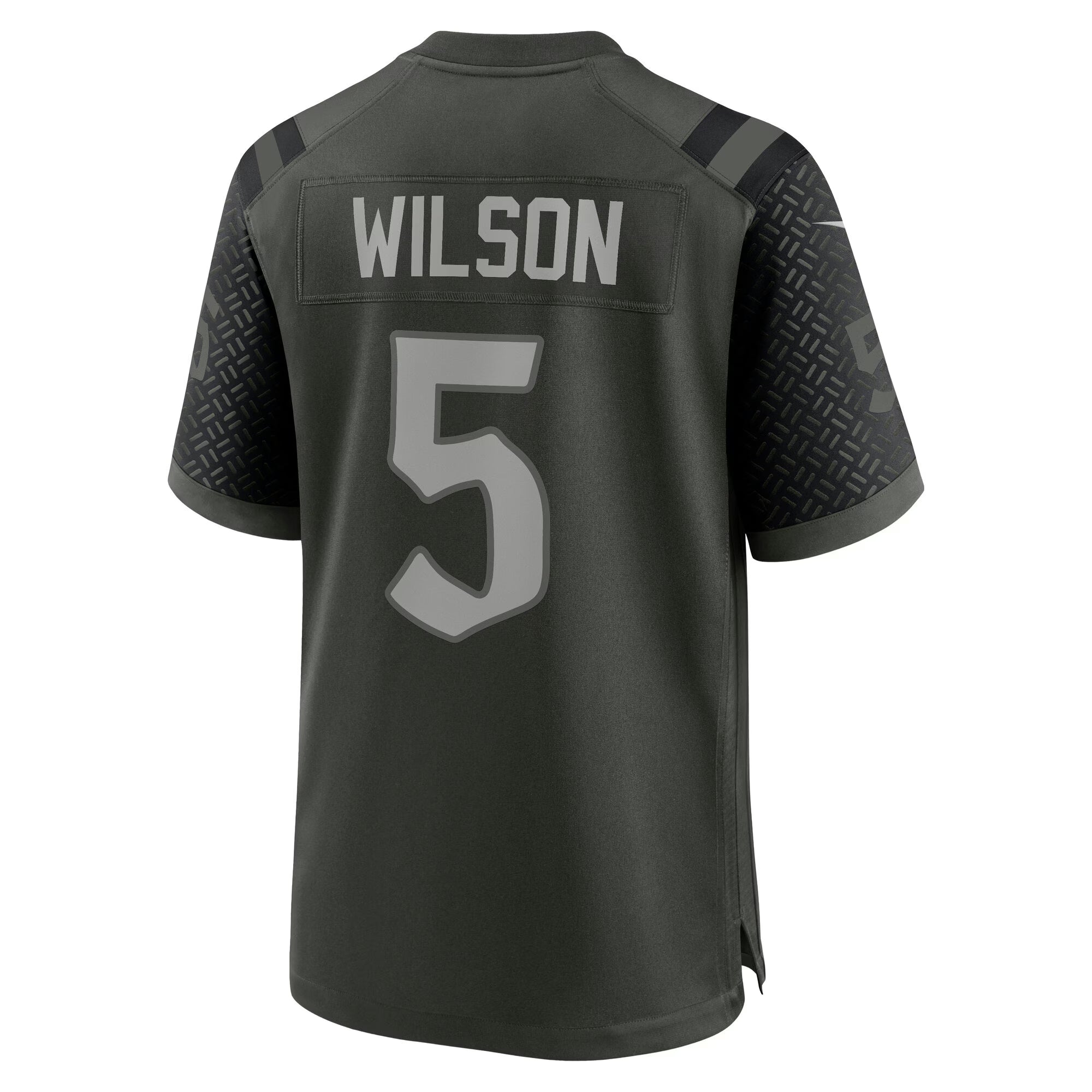 Garrett Wilson New York Jets Nike 2025 Rivalries Collection Game Jersey - Gotham Green