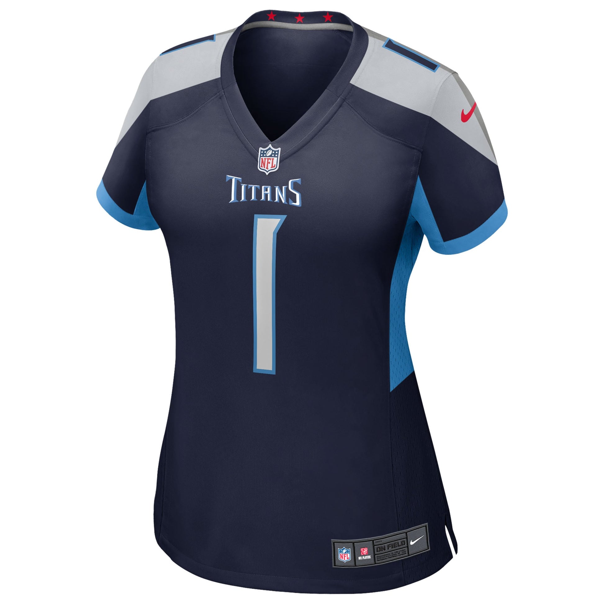 Cameron Ward Tennessee Titans Nike Women's 2025 NFL Draft First Round Pick  Alternate Game Jersey - Navy