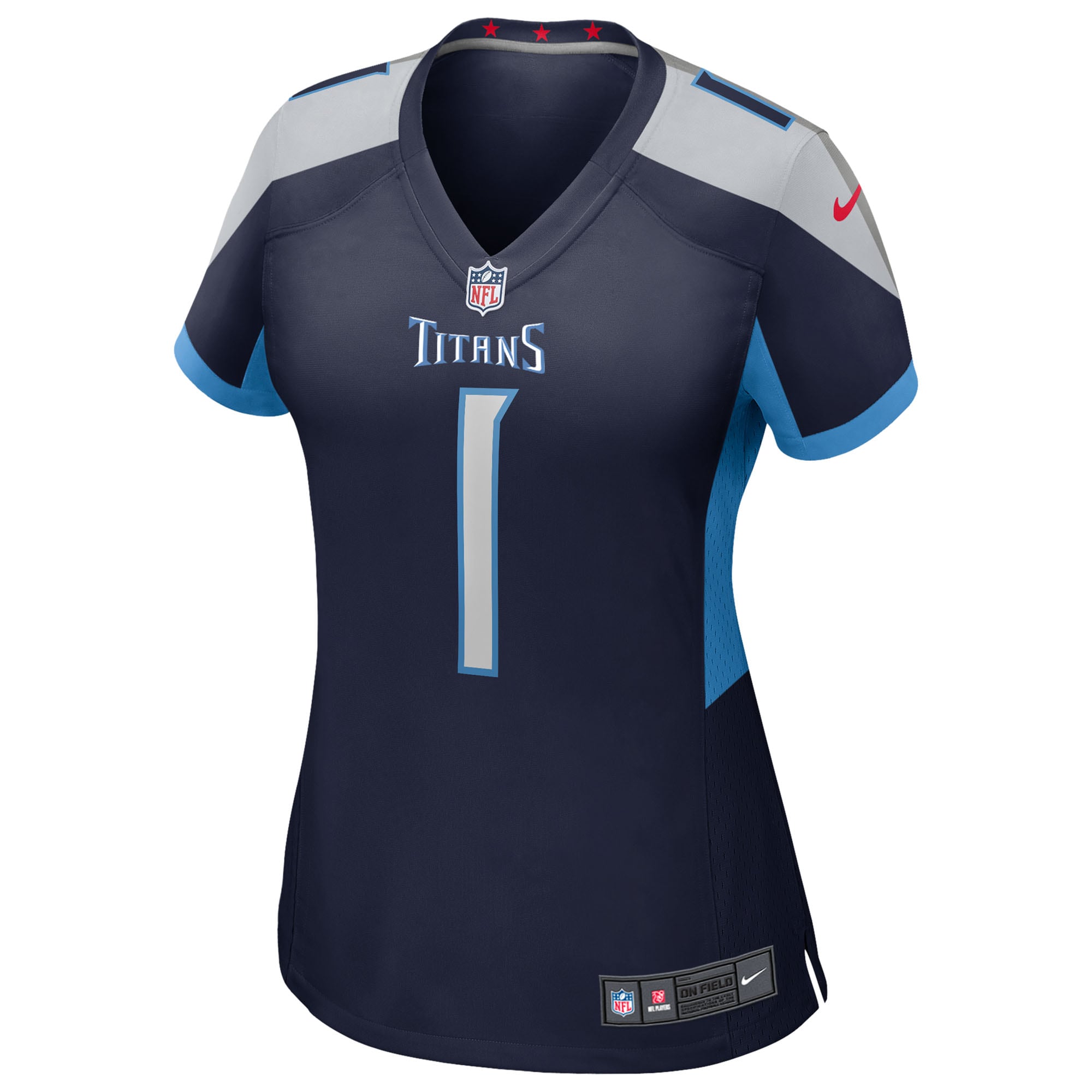 Cameron Ward Tennessee Titans Nike Women's 2025 NFL Draft First Round Pick  Alternate Game Jersey - Navy