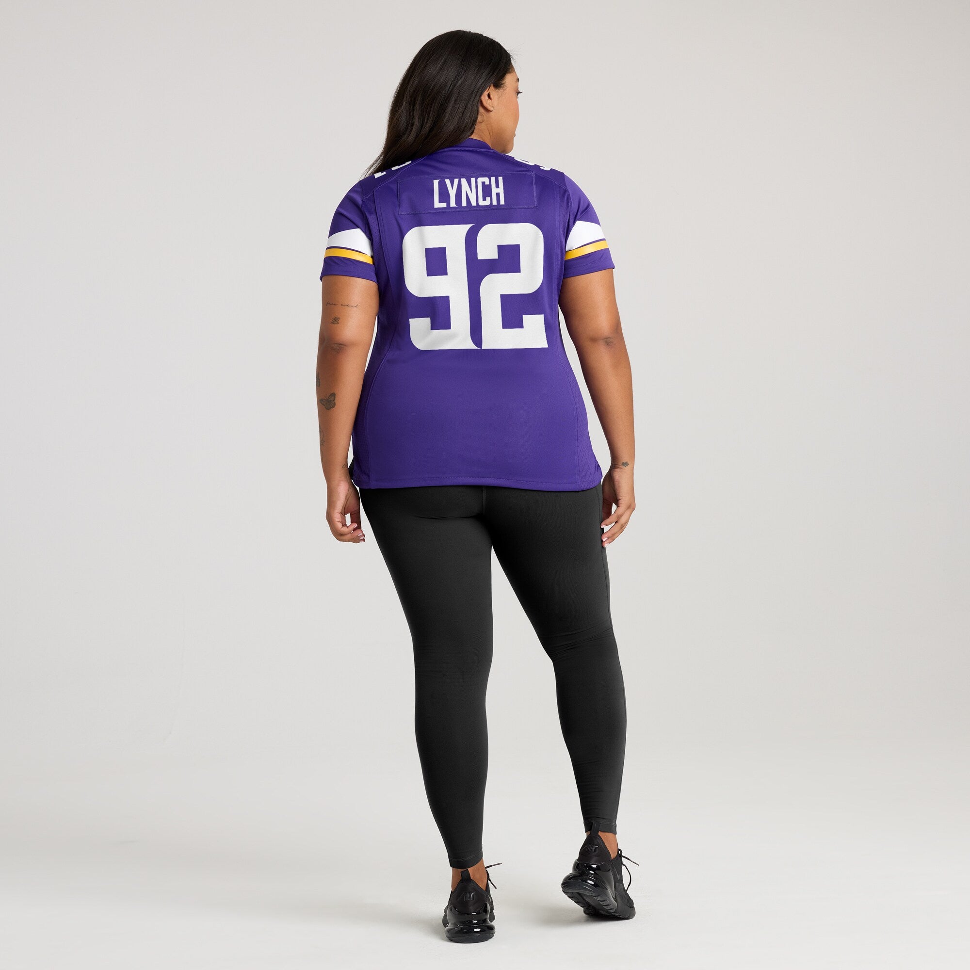 James Lynch Minnesota Vikings Nike Women's Game Player Jersey - Purple