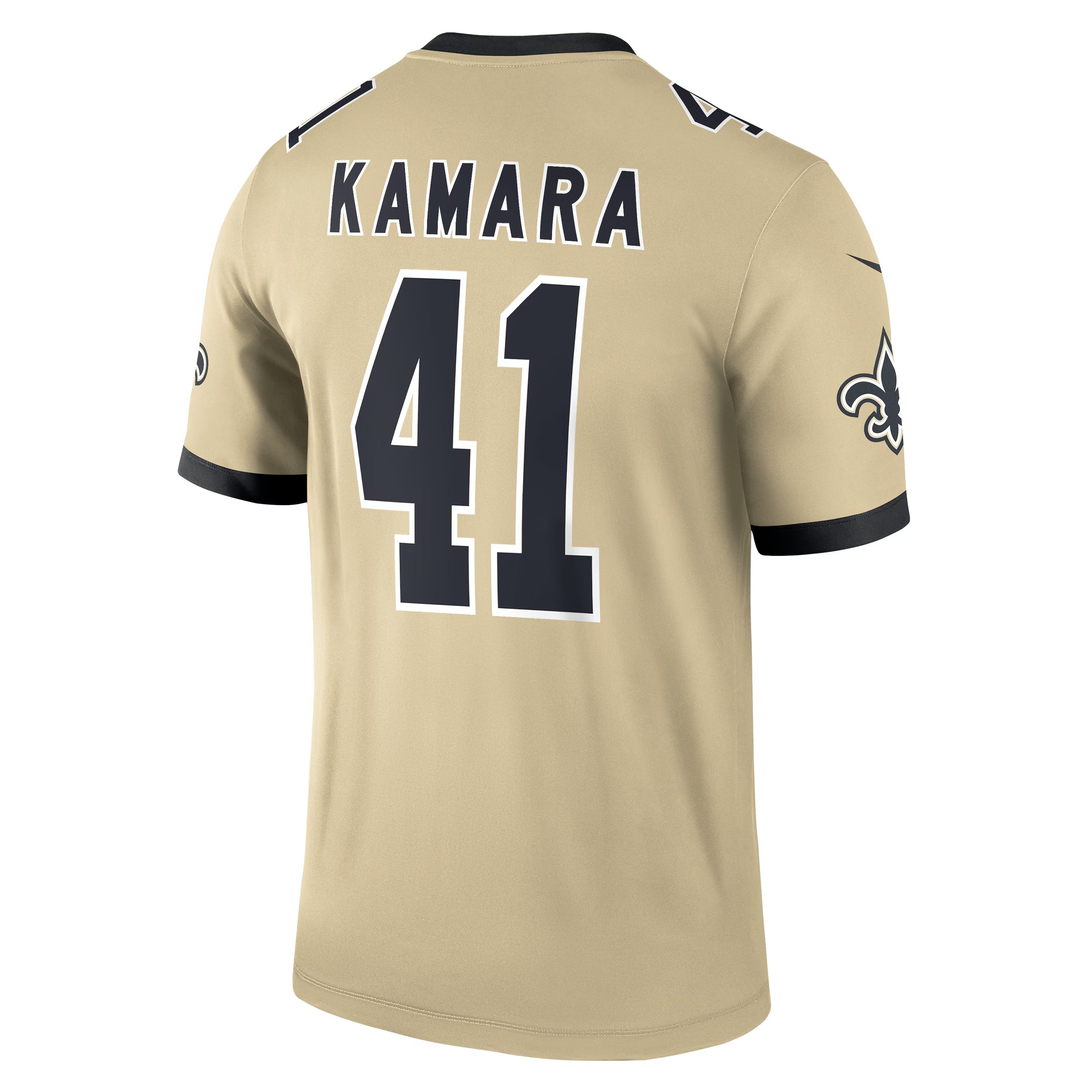 Alvin Kamara New Orleans Saints Nike Gameday Golds Alternate Legend Player Performance Top - Gold