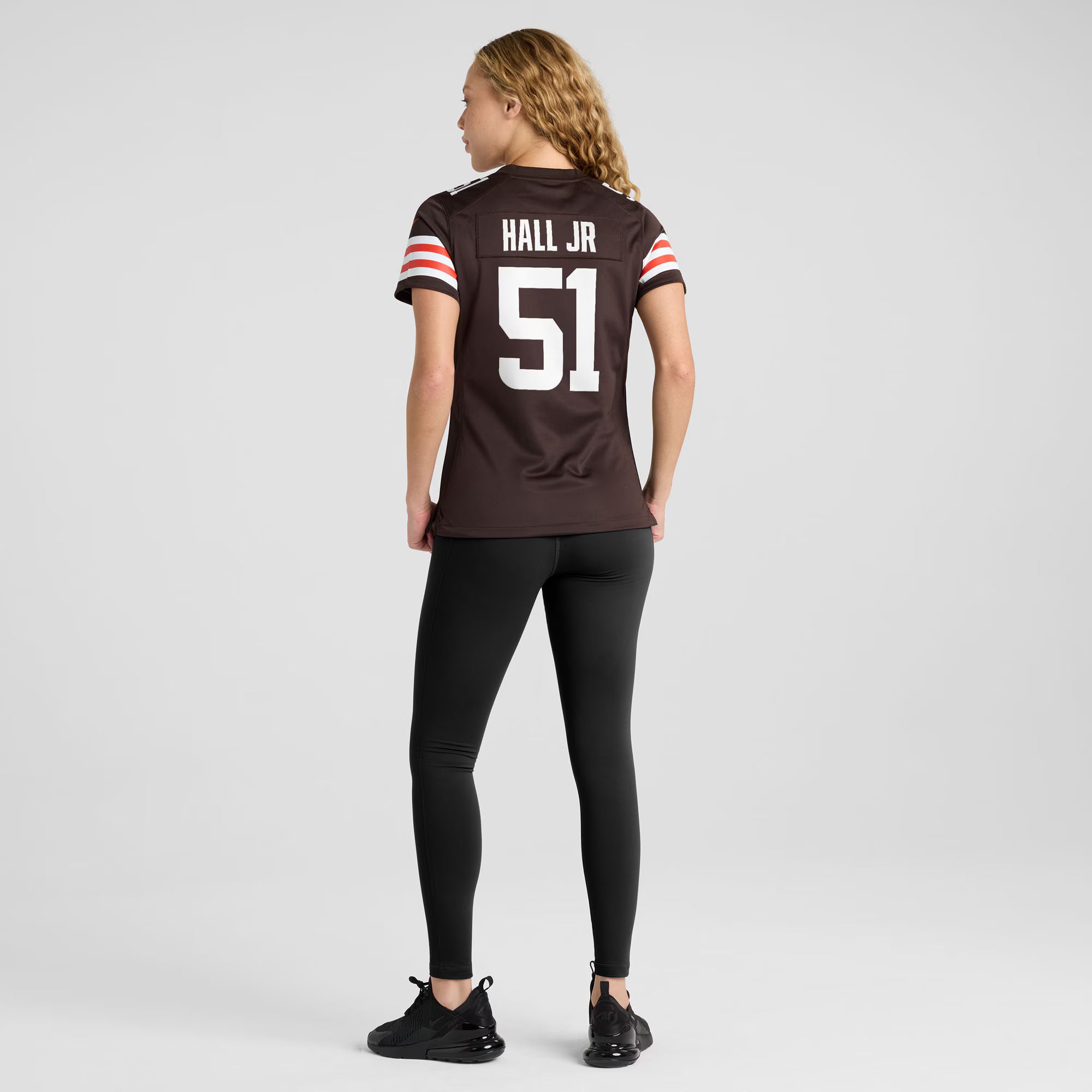 Mike Hall Jr. Cleveland Browns Nike Women's Team Game Jersey -  Brown