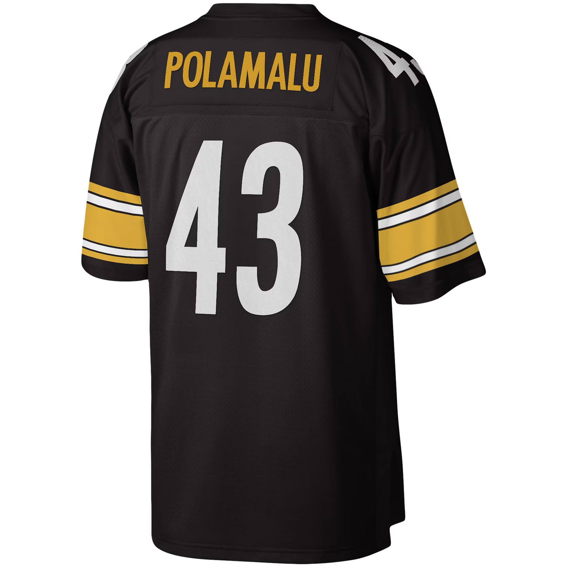 Troy Polamalu Pittsburgh Steelers Mitchell &amp; Ness Legacy Replica Jersey - Black