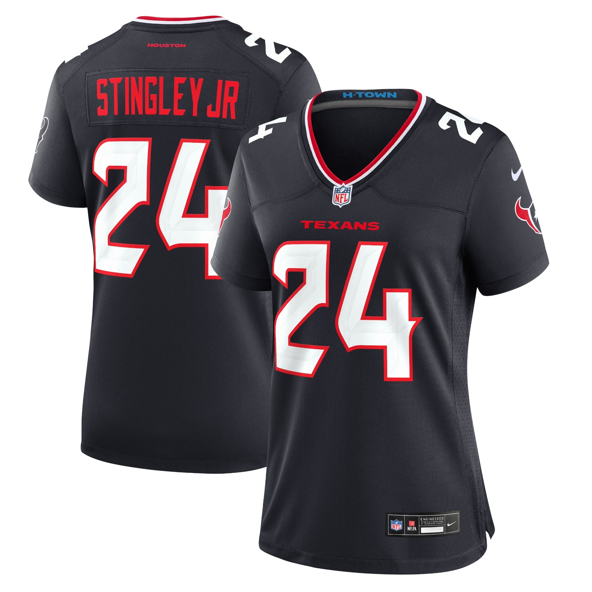 Derek Stingley Jr. Houston Texans Nike Women's Game Jersey - Navy