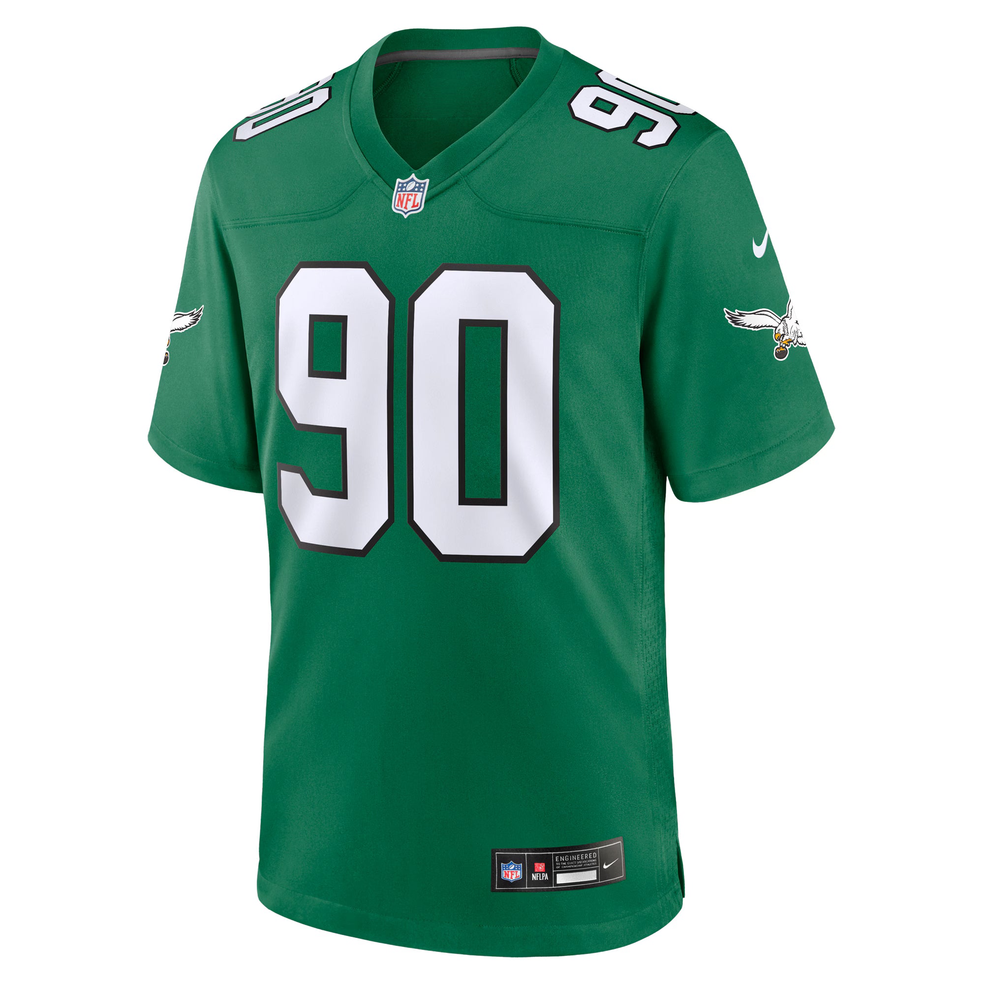 Mike Golic Philadelphia Eagles Nike Retired Player Alternate Game Jersey - Kelly Green