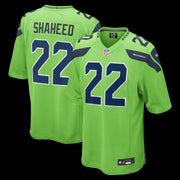 Rashid Shaheed Seattle Seahawks Nike Alternate 2  Game Jersey -  Neon Green