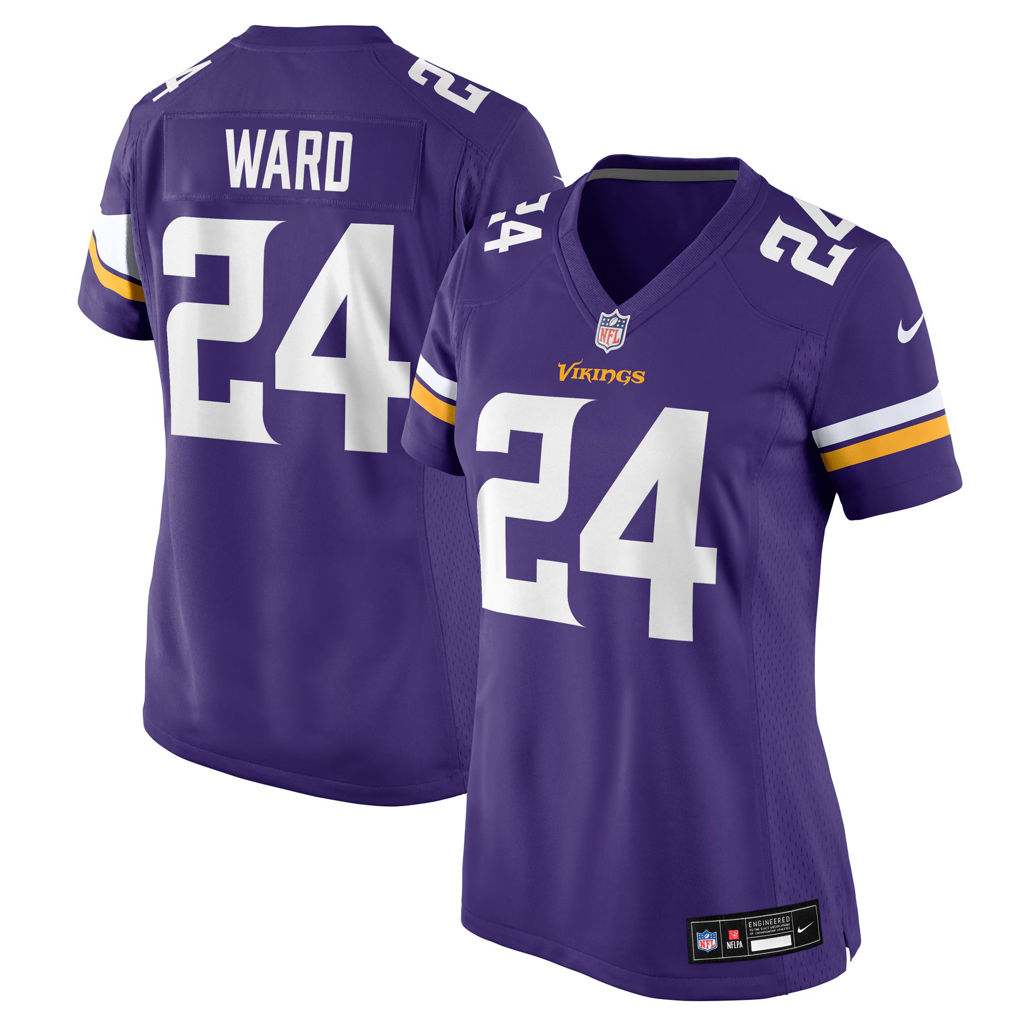 Jay Ward Minnesota Vikings Nike Women's Team Game Jersey -  Purple