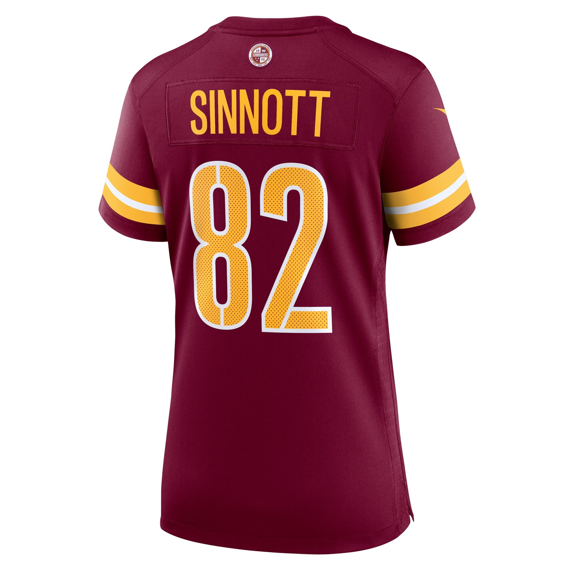 Ben Sinnott Washington Commanders Nike Women's Team Game Jersey -  Burgundy